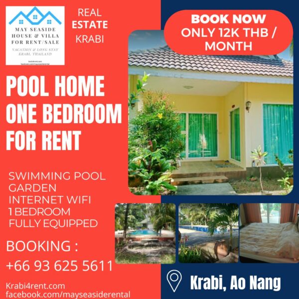 Pool home for rent Krabi Ao Nang