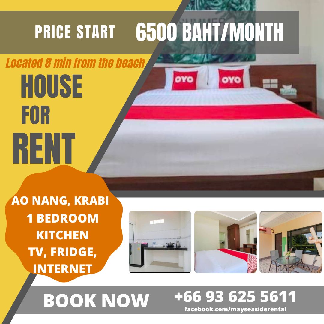 Property for rent Ao Nang low budget Vacation & long term rental